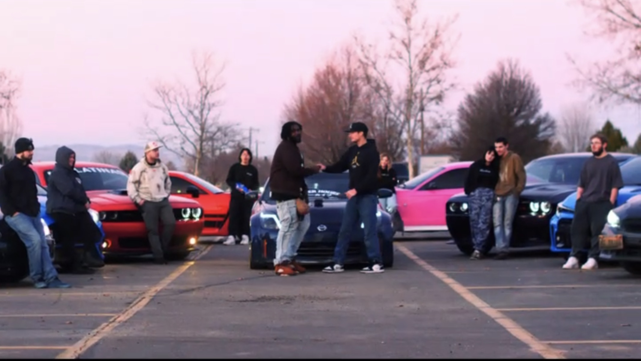 Hakeem Prime Music Video Shoot - Hakeem and crew